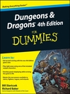 Dungeons and Dragons® 4th Edition For Dummies®